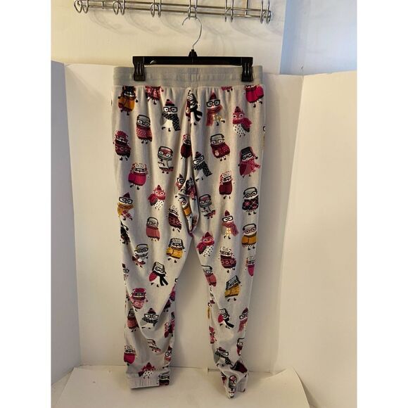 Secret Treasures Gray Owl PJ Pants Super Soft Medium M 8-10 Pockets - Picture 1 of 5